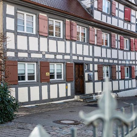 Fewo Im Alten Fachwerkhaus Bad Buchau Kültér fotó