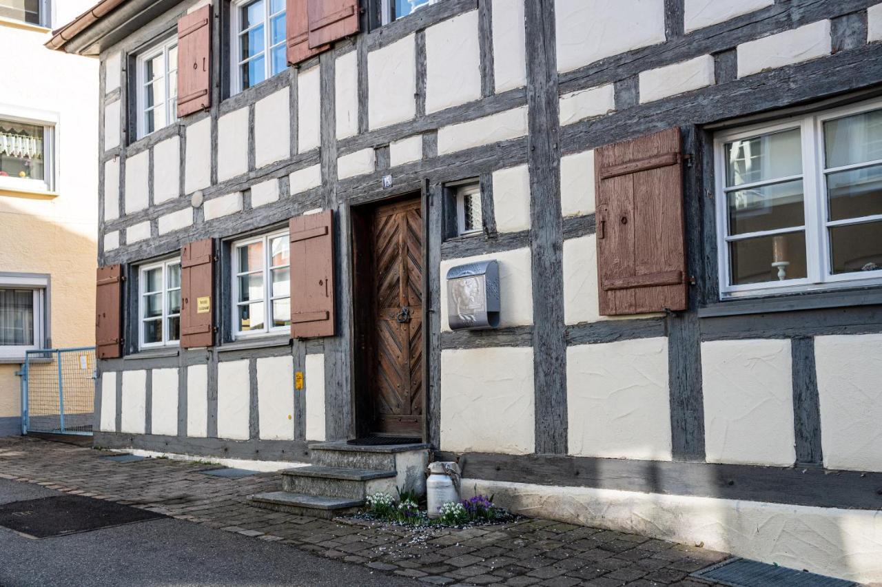 Fewo Im Alten Fachwerkhaus Bad Buchau Kültér fotó
